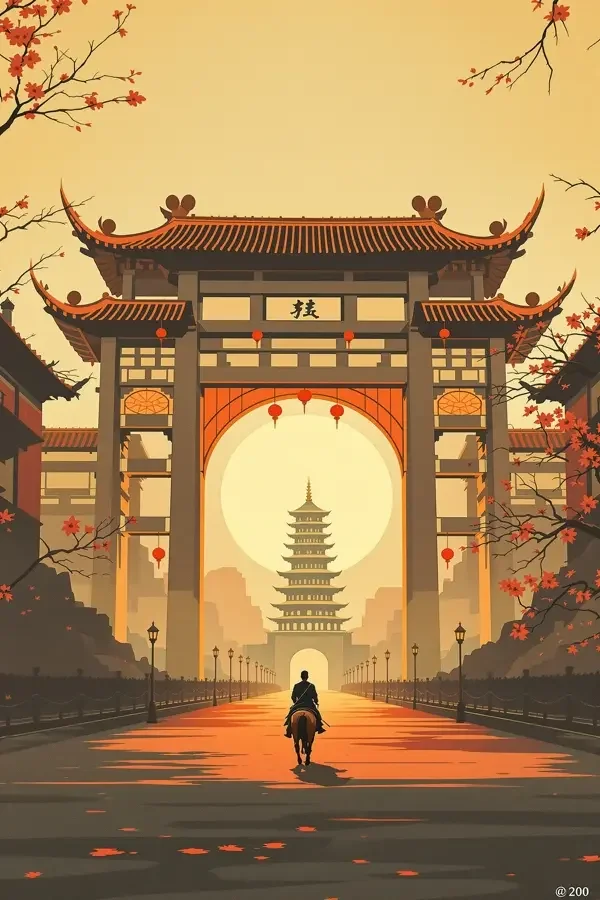 红果剧场短剧《长安十二时》封面海报